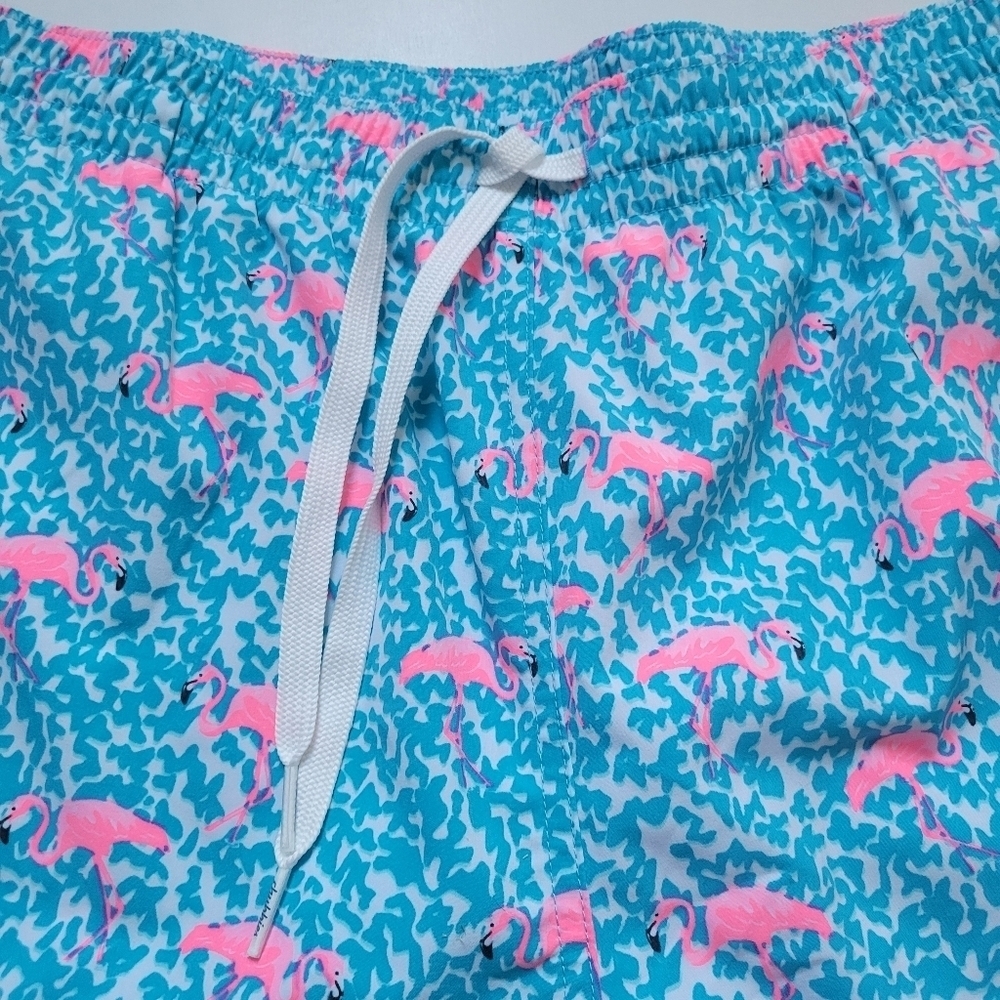 Chubbies the Domingos are for Flamingos swim trunks. - Picture 7 of 14